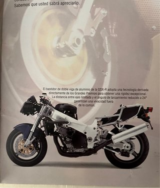 Catálogo Suzuki GSX-R 750