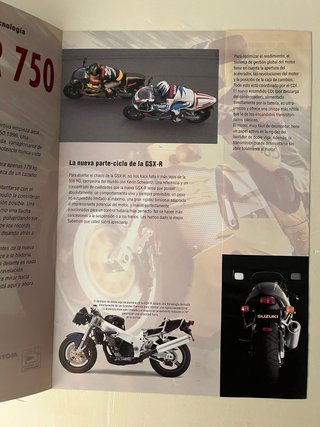 Catálogo Suzuki GSX-R 750