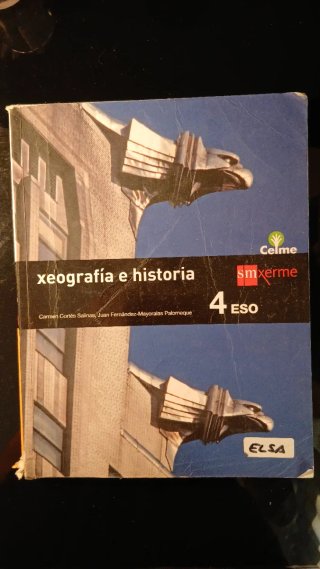 libro xeografia e historia 4 ESO