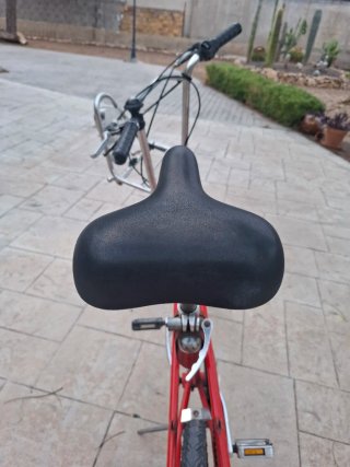 Bicicleta Urbana Vintage Roja