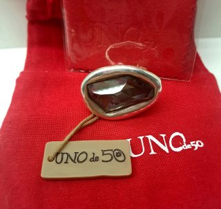 Anillo Uno de 50 con Swarovski