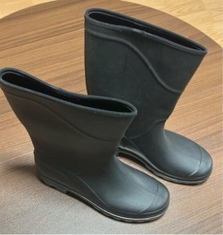 Botas de agua negras talla 42