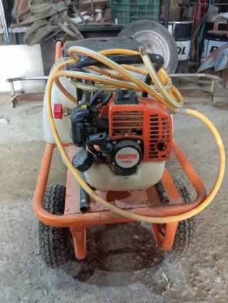 Fumigadora automática con motor
