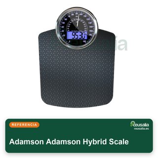 Báscula Adamson híbrida analógica digital 180kg