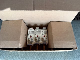 Fusibles SIBA 63A NH000