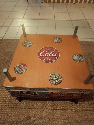 Mesa Centro Original Ruta 66