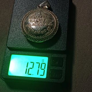 Medalla Virgen Guadalupe Plata .925 12.79g