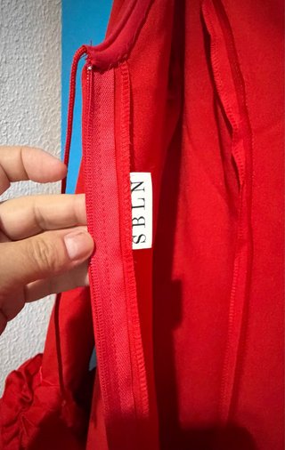 Traje Flamenca SIBILINA Berta Rojo Talla 42