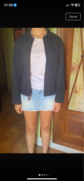 Chaqueta Harrington Azul Marino