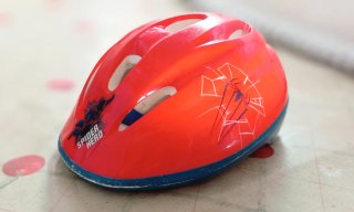 Casco bici infantil Spiderman