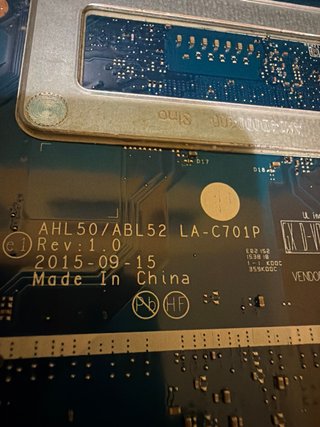Placa base HP 15-ac134ns