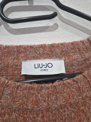 Maglione Liu Jo 80% Lana Rosa Taglia M