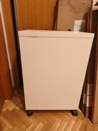 Cajonera de escritorio Ikea blanca
