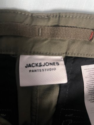 Pantalones cargo Jack & Jones verde