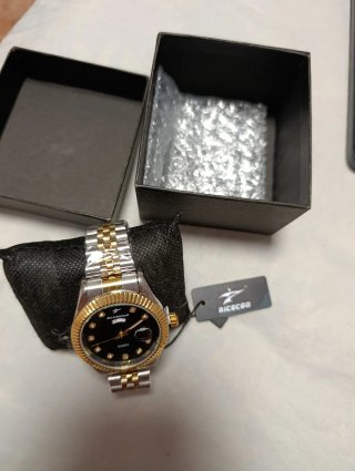 Reloj Ricecgo Dorado y Plateado