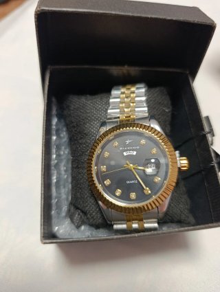 Reloj Ricecgo Dorado y Plateado