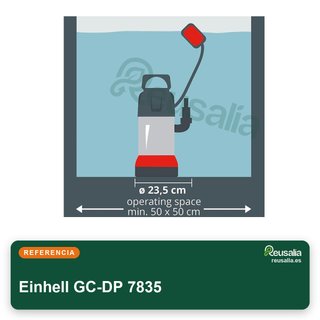 Einhell bomba aguas sucias alta capacidad