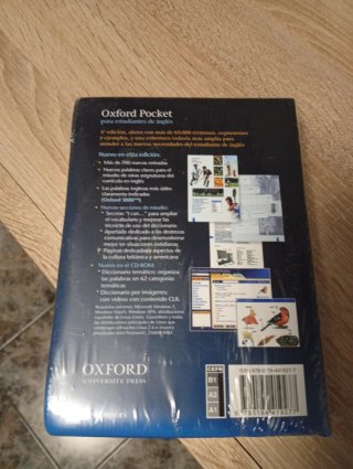 Diccionario Oxford Pocket para estudiantes de i...