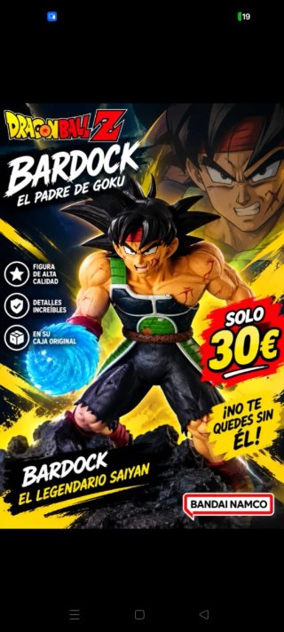 Figura Bardock El Padre de Goku