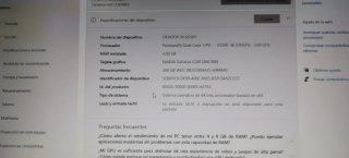 Ordenador de sobremesa Compaq negro