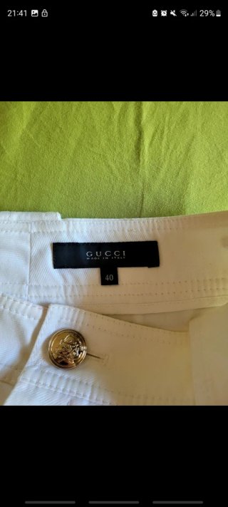 Gucci Pantaloncini Corti Bianchi