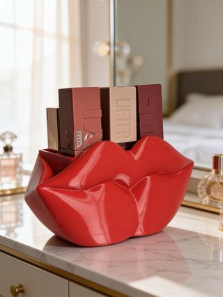 Soporte labial rojo