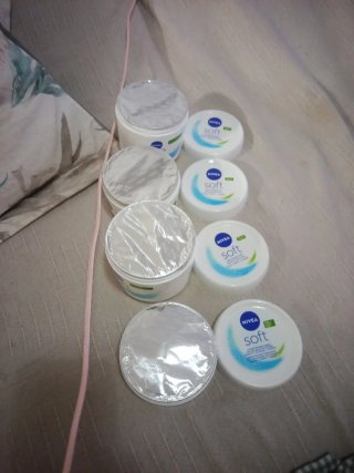 4 Botes Nivea Soft Crema Hidratante Nuevos