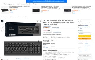 Teclado Conceptronic Kayne USB Nuevo