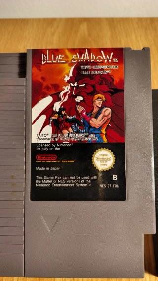 Blue Shadow NES Taito
