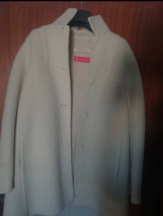 Cappotto Marina Rinaldi Piacenza Beige Vintage