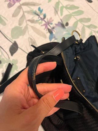 Bolso Bimba y Lola Negro Multibolsillos