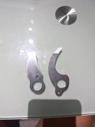 2 Cuchillas Repuesto Tijeras Jardín
