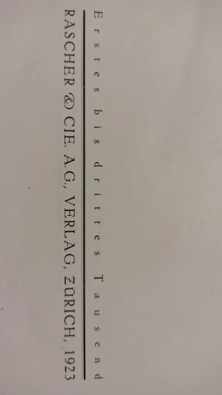 Libro de Gustav Winter, Die Kunst F. Holders, 1923