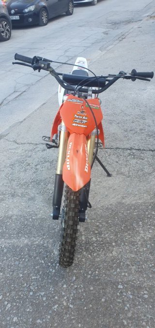 Pit Bike KTM 125 Naranja/Blanca