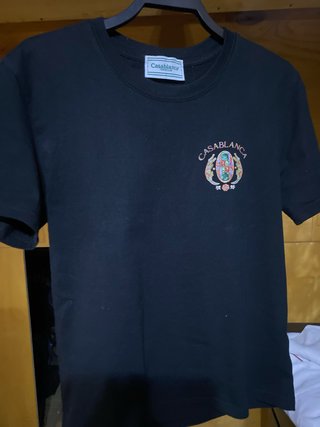 T-shirt Casablanca Tennis Club nera