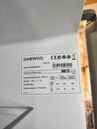 Nevera Daewoo Inox