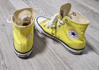 Converse All Star Gialle Taglia 36