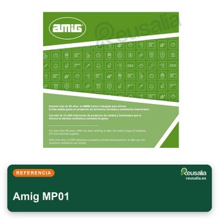 Amig MP01 Mosquitera puerta aluminio ajustable