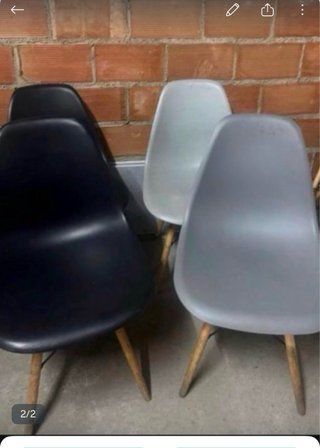 Sillas de cafetería modernas
