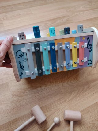 Juguete Montessori Madera Xilófono
