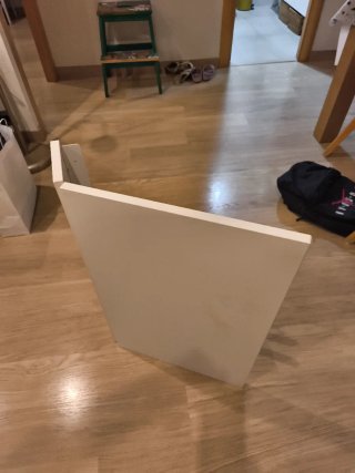 Mesa IKEA Norberg Blanca