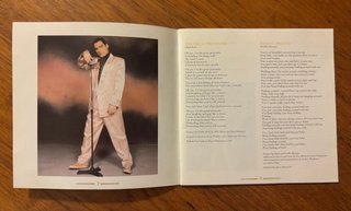 Caixa jewel case para álbum do Freddie Mercury