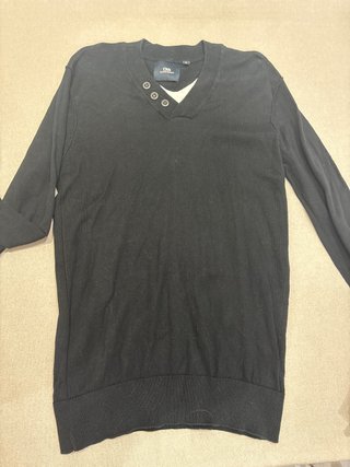 Camiseta Clock House V-Neck Botones M