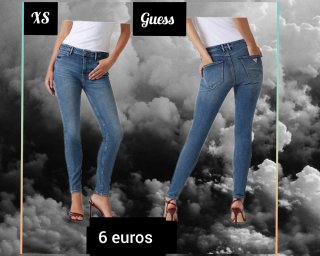 Pantalones Guess Azules Talla XS