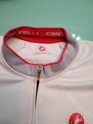 Maillot Ciclismo Castelli Blanco Talla M