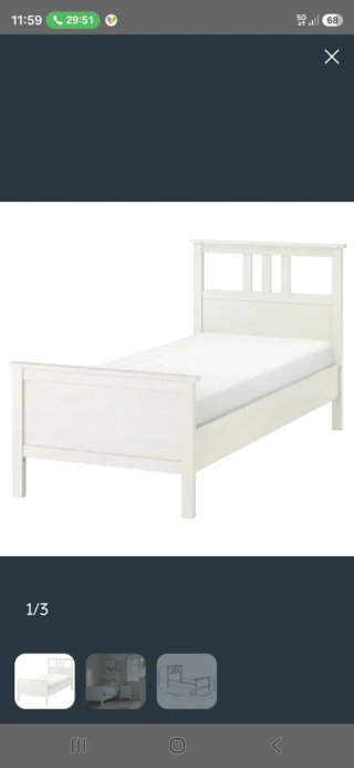 Cama Ikea Hemnes Blanca