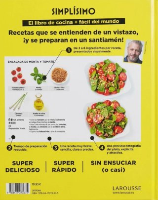 Simplísimo : el libro de cocina + fácil del mun...