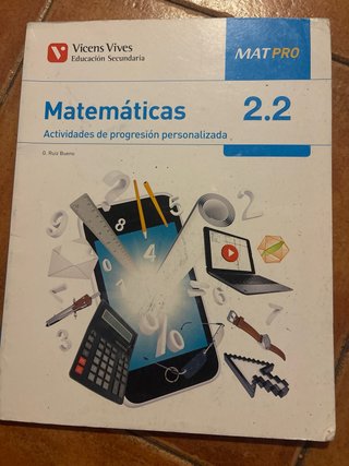 MAT PRO, Matemáticas 2, Educación Secundaria ac...