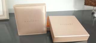 Caja Bvlgari Beige Papel