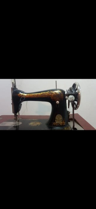 Máquina de coser antigua Singer